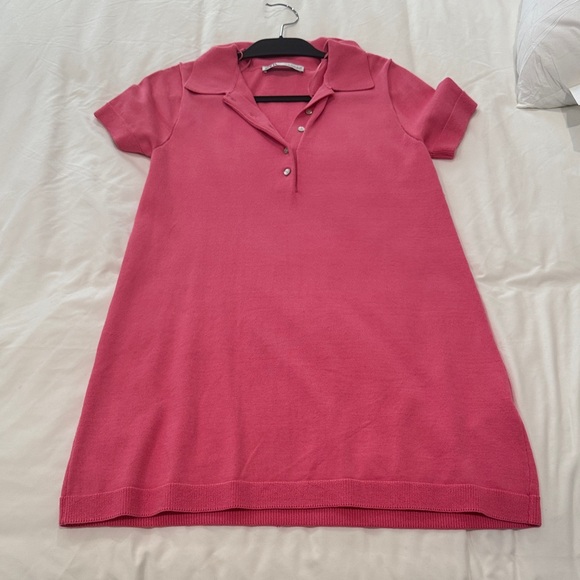 Zara Short knit Polo dress size XS - Picture 2 of 4